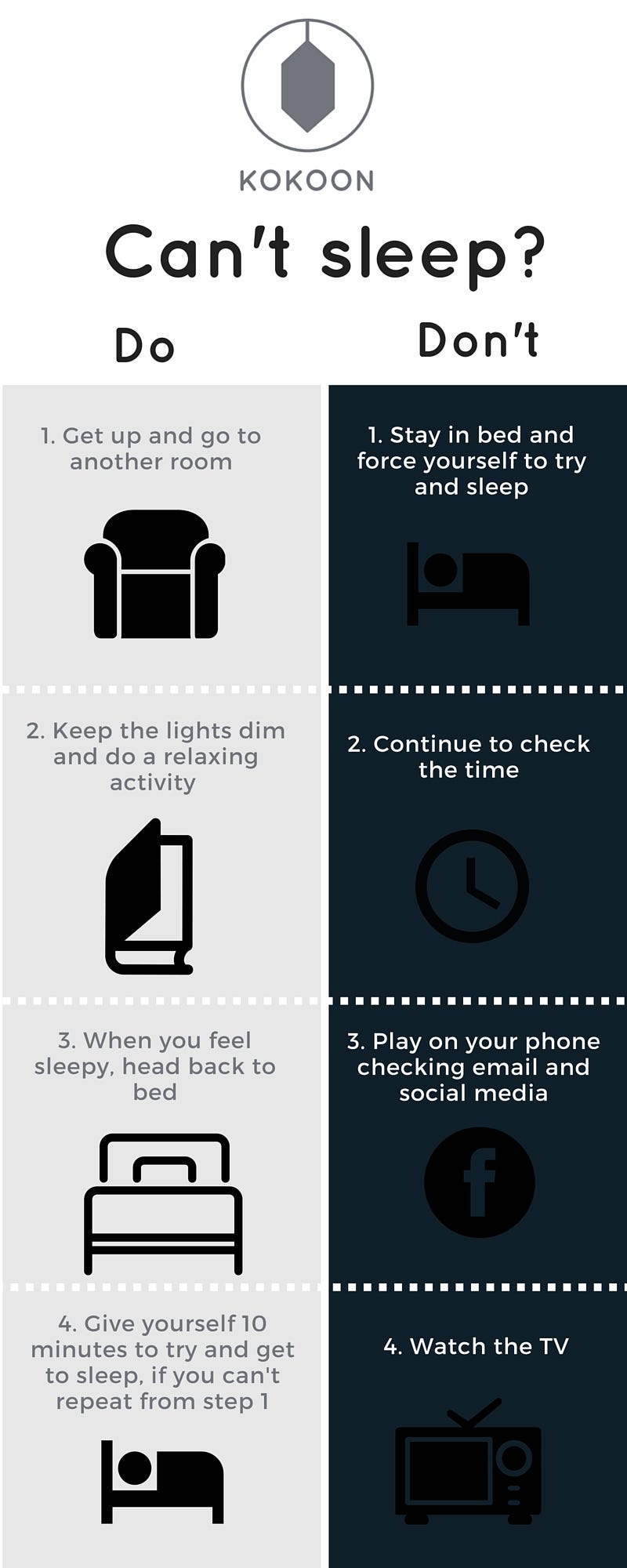 10 Things To Do When You Can't Sleep