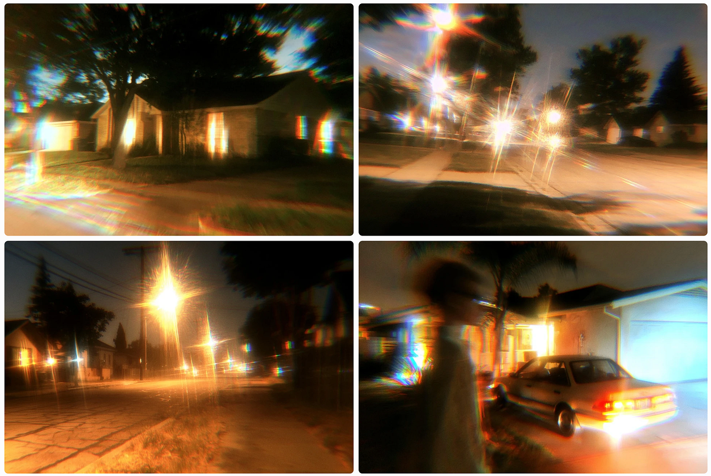 a paranormal image grid made with SREF ID: 1068043409 — created by the author in the Midjourney v8.2 preview