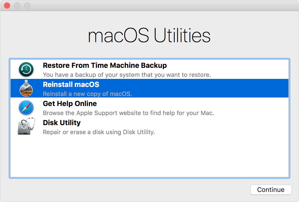 macOS/OS X) Internet Recovery and how to be NOT scared of it… | by Sumit  Saha | Medium