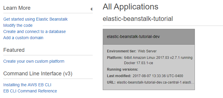 Deploying a Docker Container to AWS with Elastic Beanstalk | by Sommer  Shurbaji | Medium