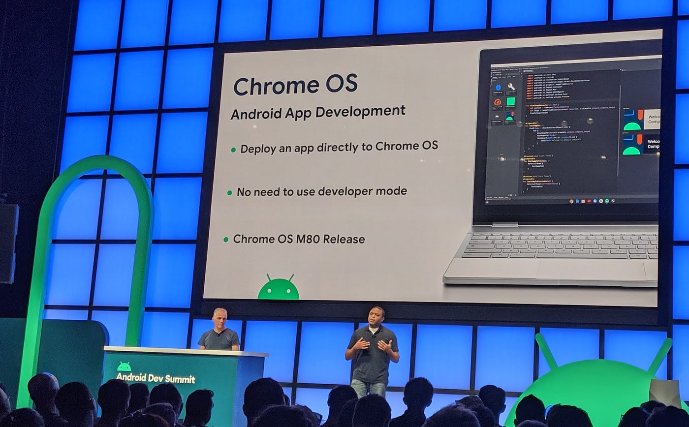 ChromeOS for Android Dev — not yet but soon(ish)., by Juhani Lehtimäki, Snapp Mobile