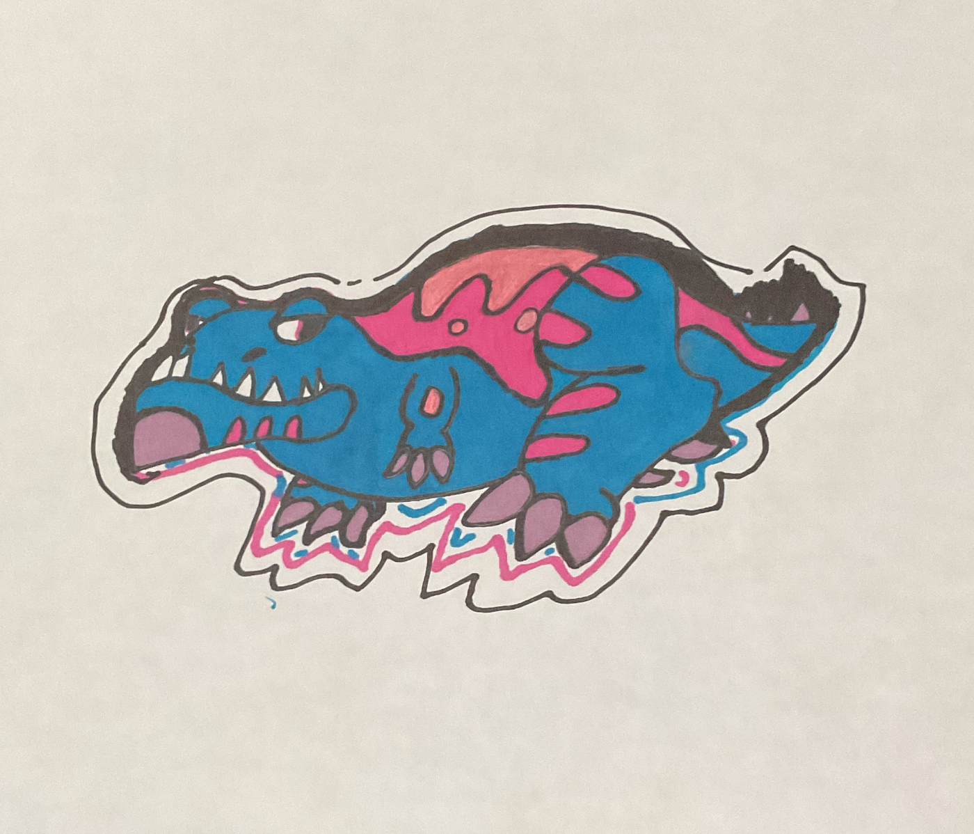 Cotton Candy the Dino: From a Game Character Drawing to a Real-Life Plushie 🦖💙