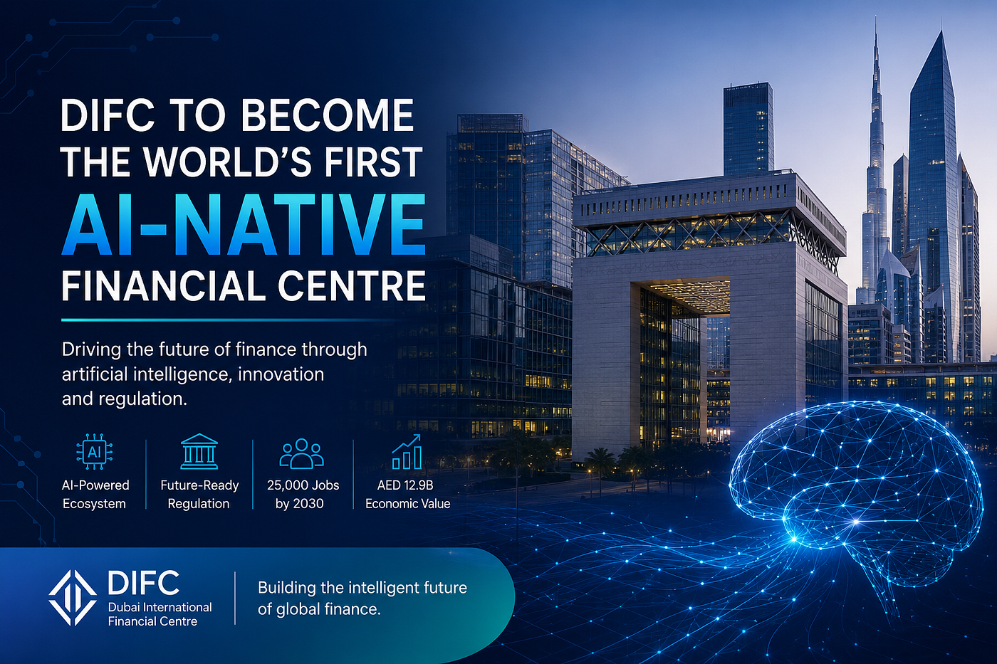 DIFC to Become the World’s First AI-Native Financial Centre