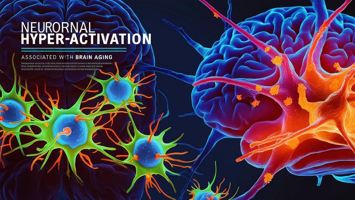 Brain Aging: Why Overactivity, Not Decline, May Be the Real Problem