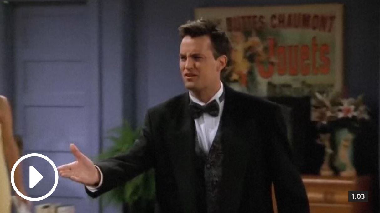 Matthew Perry: Eight unforgettable Chandler moments in 'Friends', People