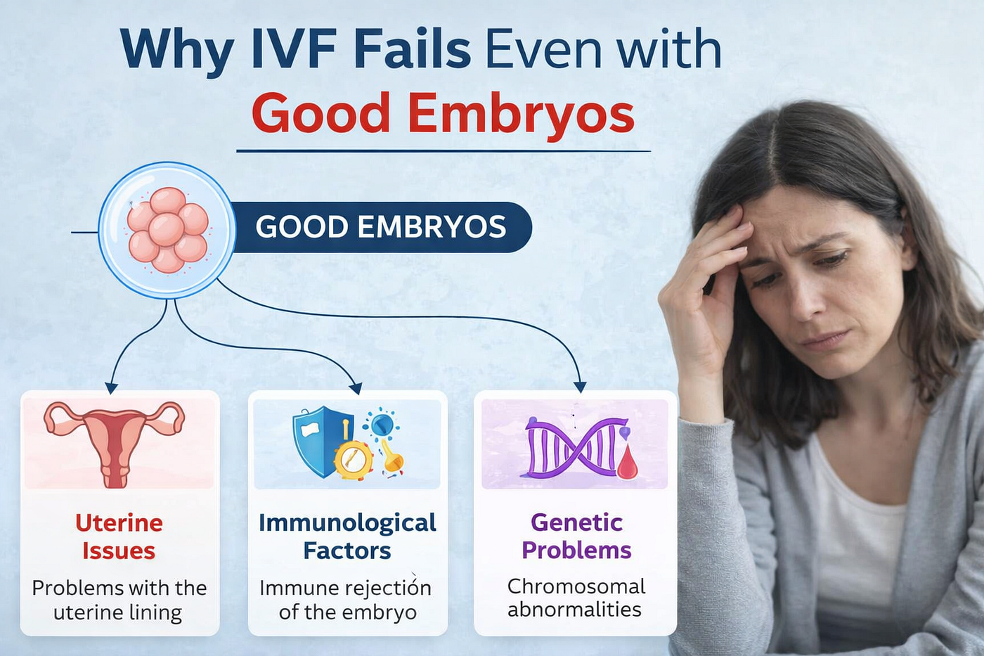 Why IVF Fails Even with Good Embryos