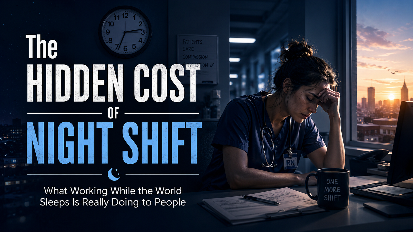 The Hidden Cost of Night Shift: What Working While the World Sleeps Is Really Doing to People