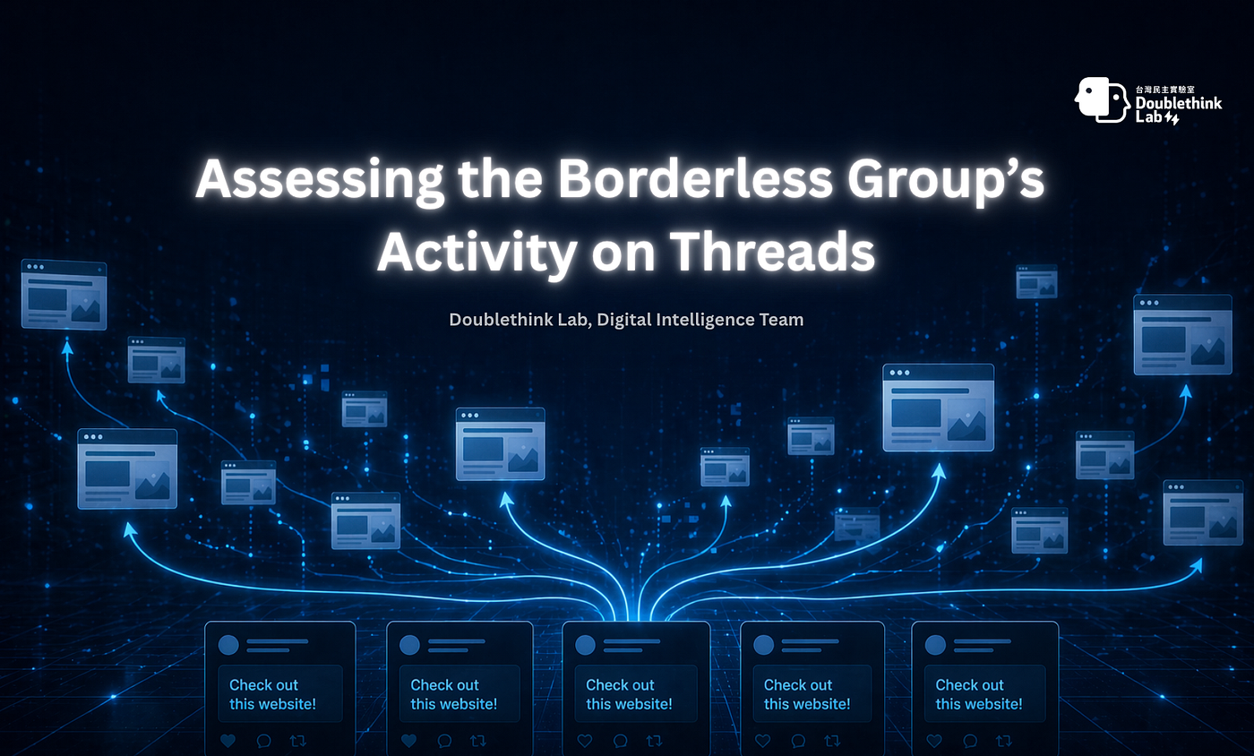 Assessing the Borderless Group’s Activity on Threads