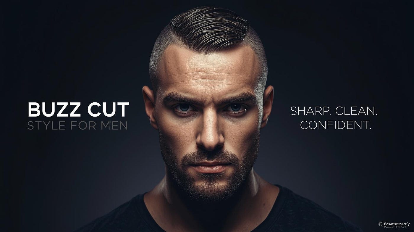 Buzz Cut Style for Men With Beard