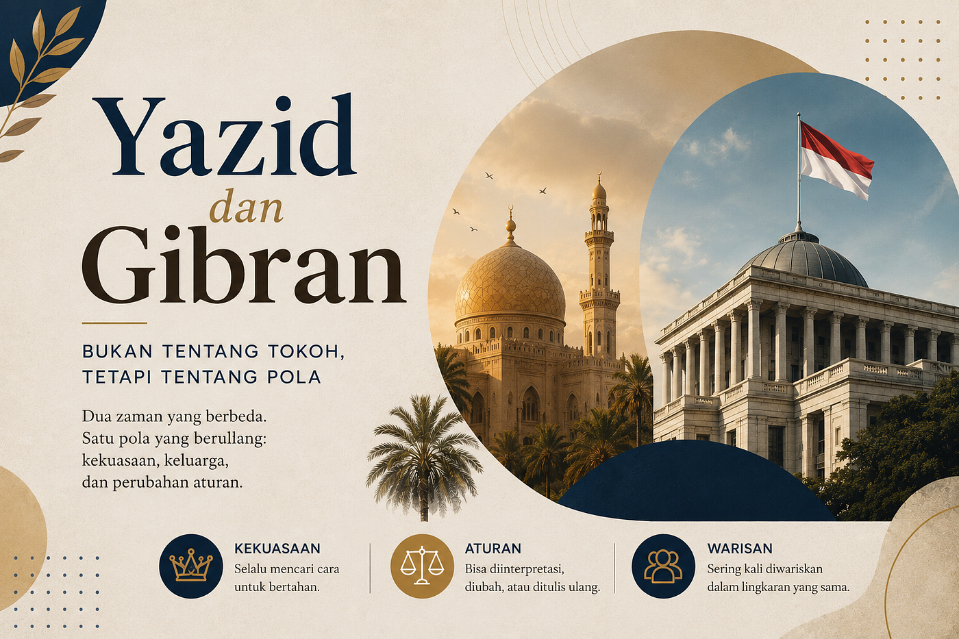 Yazid dan Gibran: Bukan Tentang Tokoh, Tetapi Tentang Pola