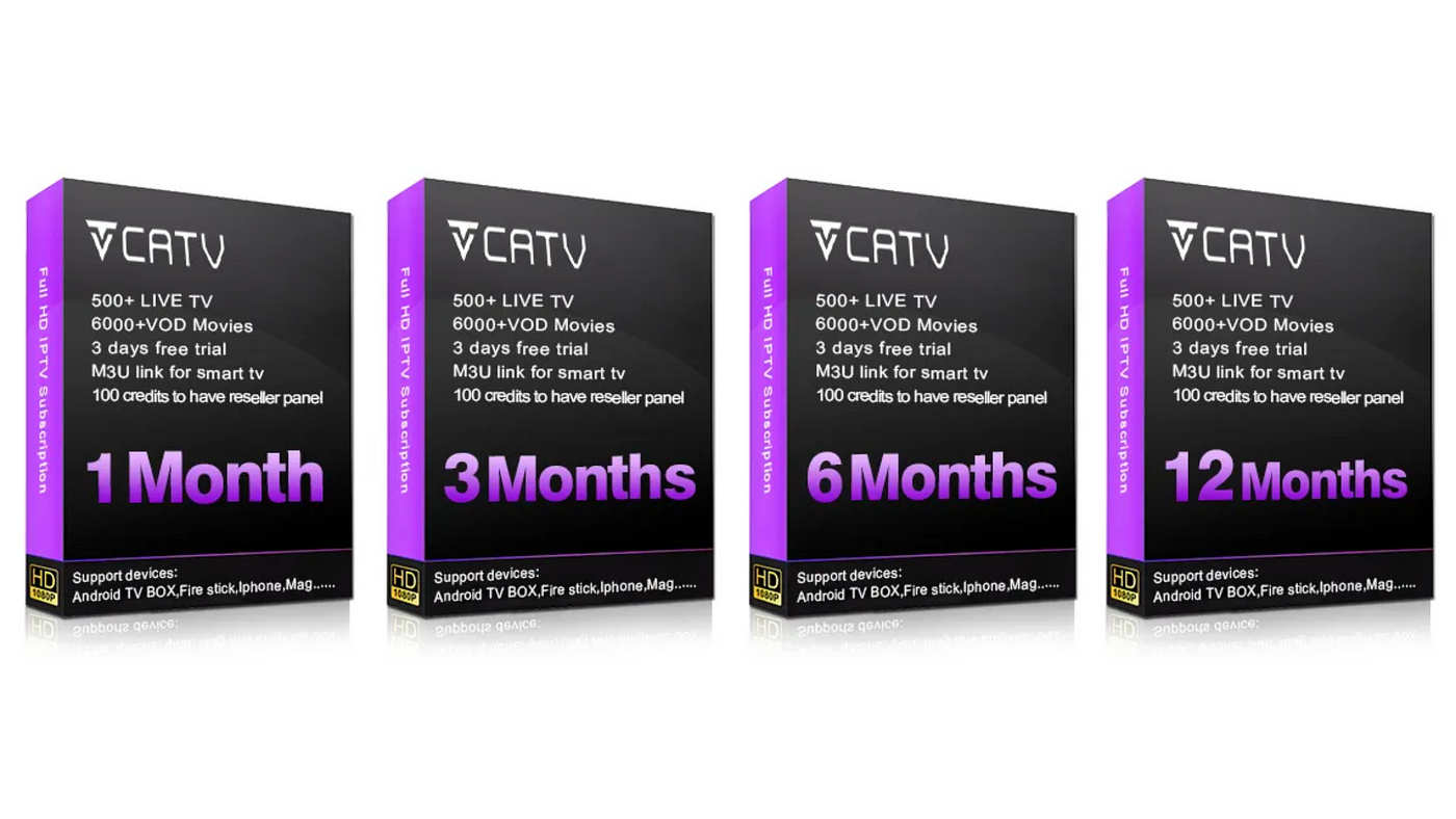 Unleash Your TV Experience Explore IPTV 1-Year Subscription and Reselling Opportunities by CATV Medium