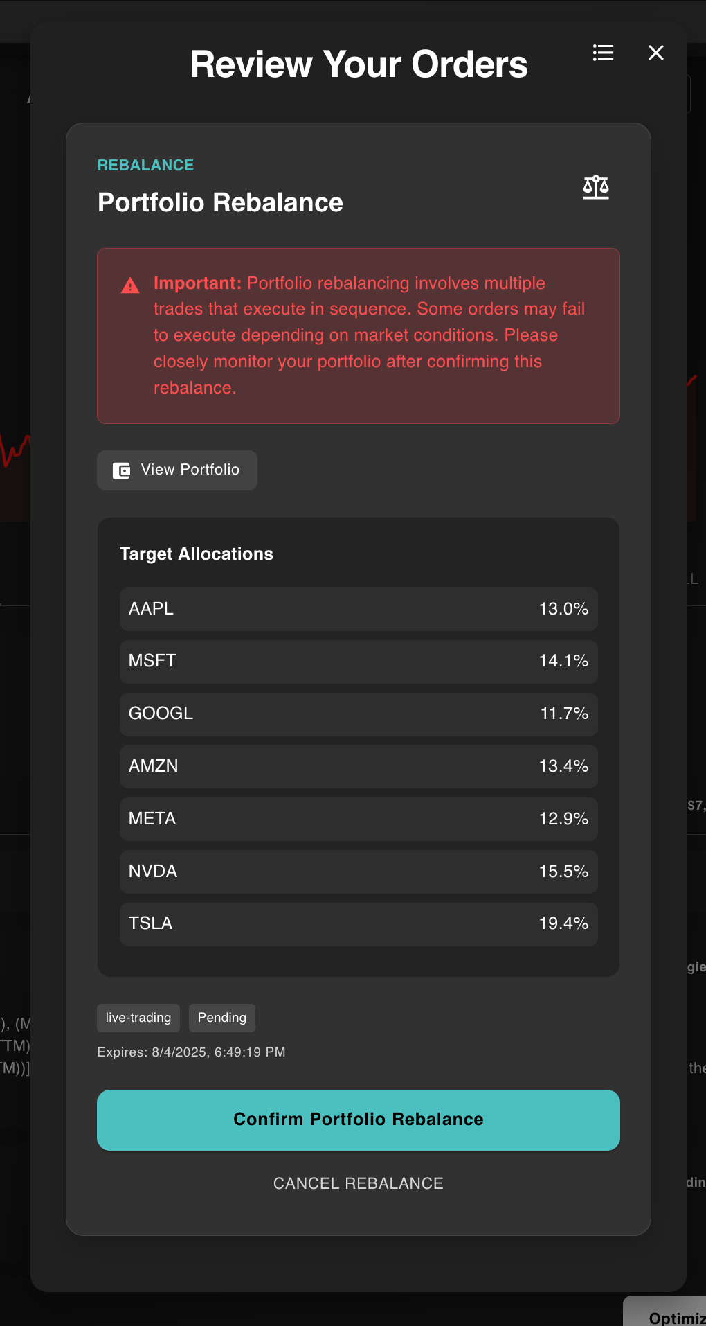 How I built an AI that magically rebalances your portfolio