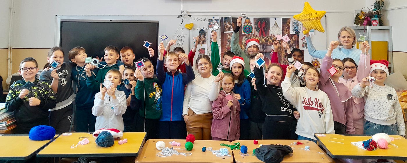 10th December 2025, Gymnasium School Mihai Eminescu, Mrs Cristina Bara and shining stars grade 3A