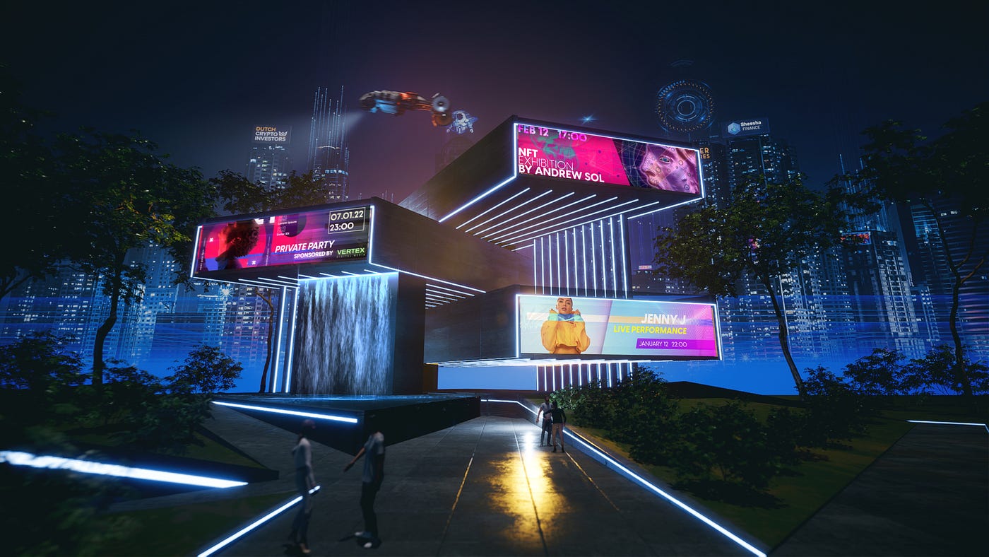Virtual Properties Sale in Metafluence City | by Metafluence | Medium