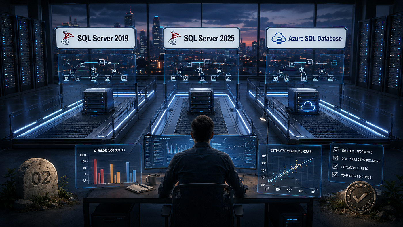 Cómo comparar el optimizer entre versiones de SQL Server con rigor (y no fiarte de nadie)