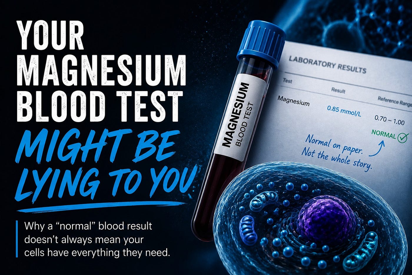 Your Magnesium Blood Test Might Be Lying To You