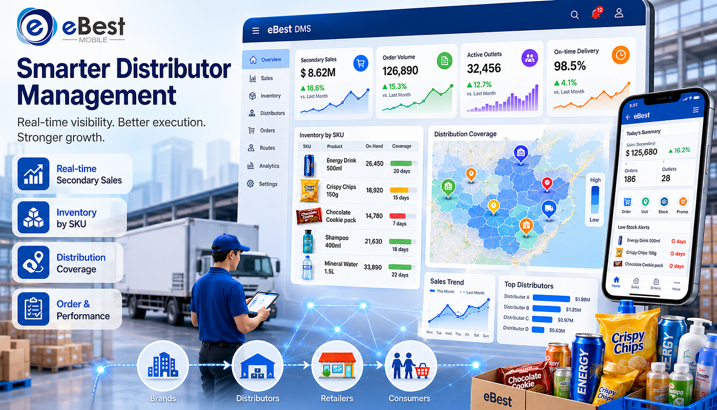 Distributor Management System for CPG: 5 Ways to Boost ROI