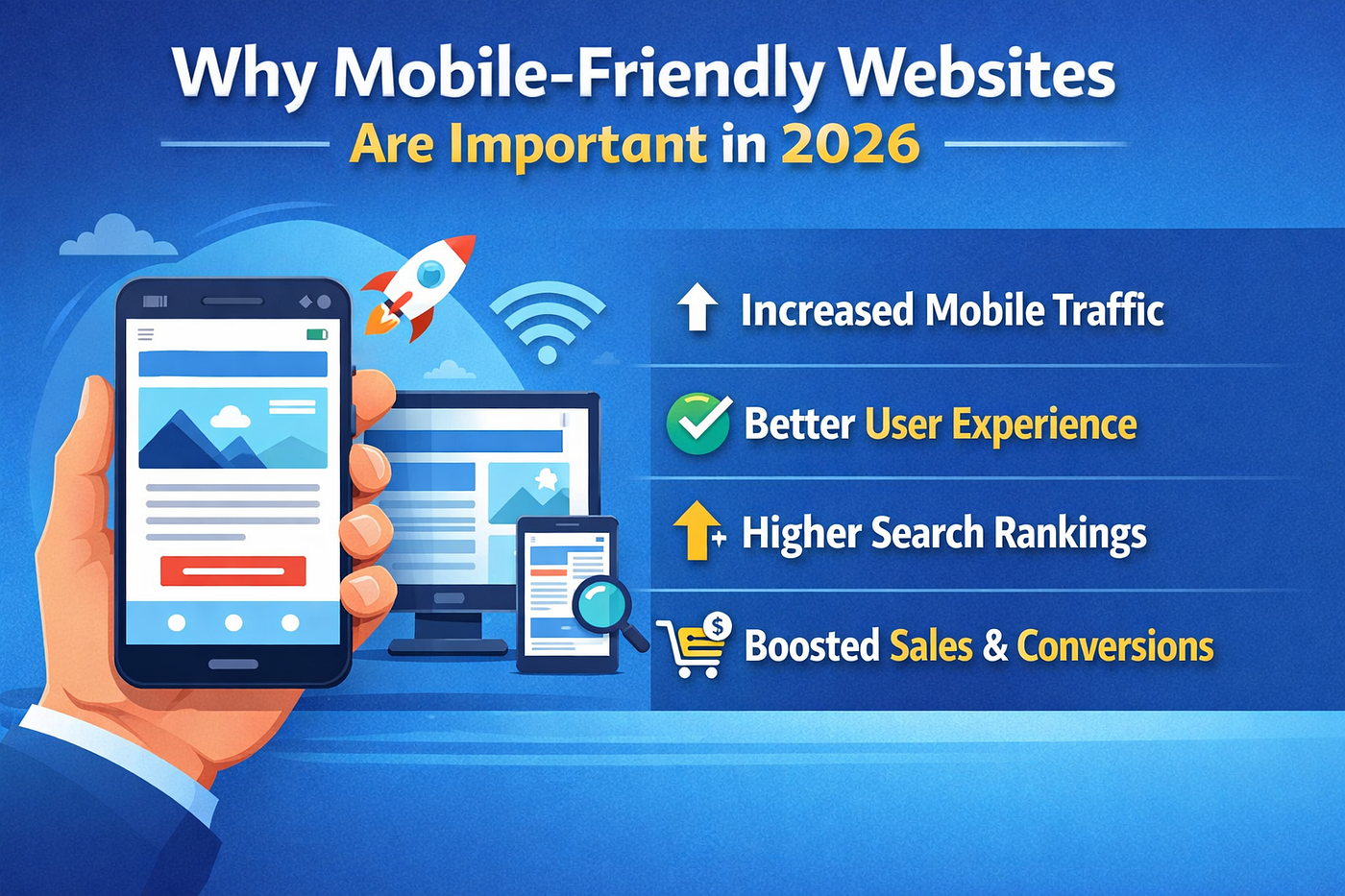 Why Mobile-Friendly Websites Are Important in 2026 for Growth