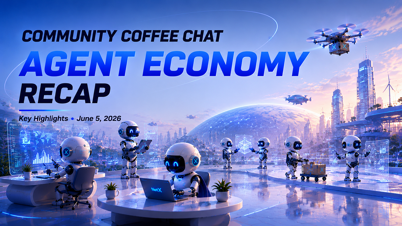 [NetX AMA Recap]Exploring the Future of the Agent Economy