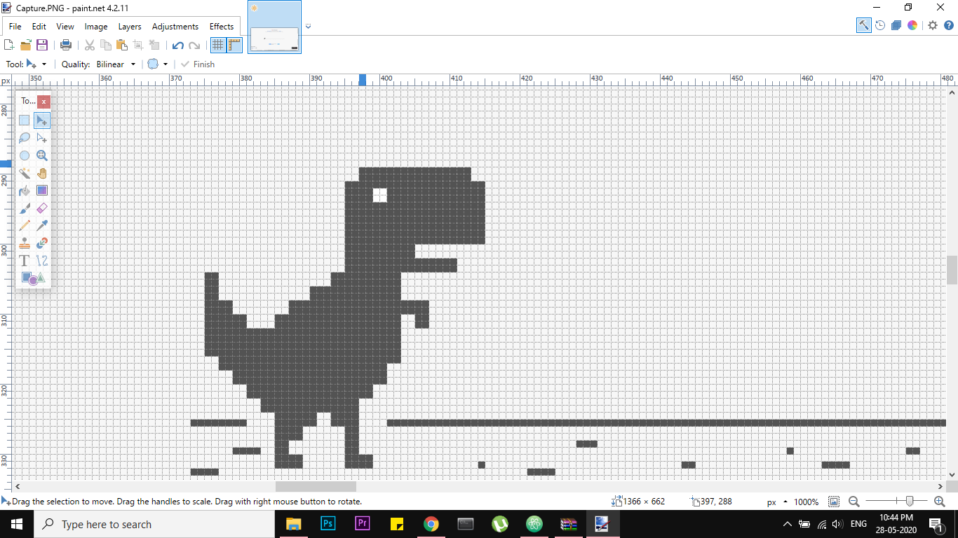 How to hack chrome's T-rex game with Java script., by Ashwin B