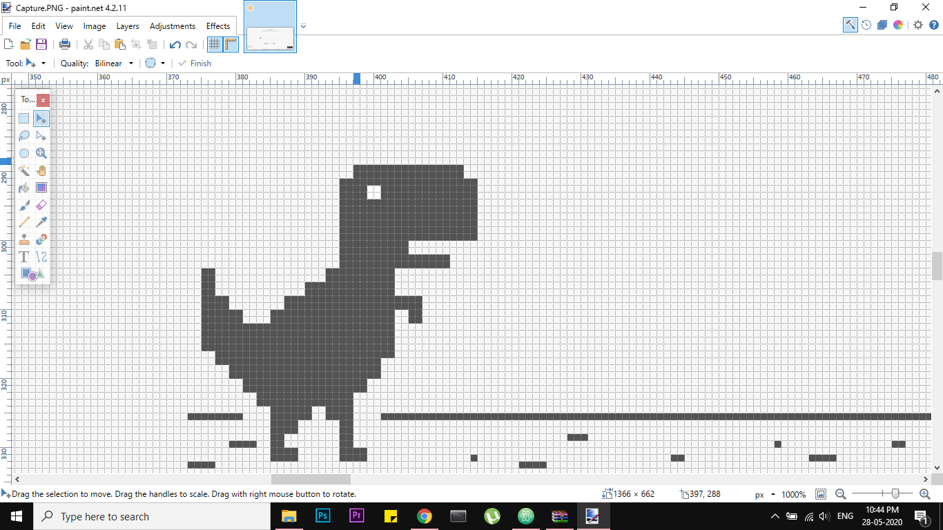 Hack Google Chrome Dino Game with a 1 Line of Code - Science, Engineering