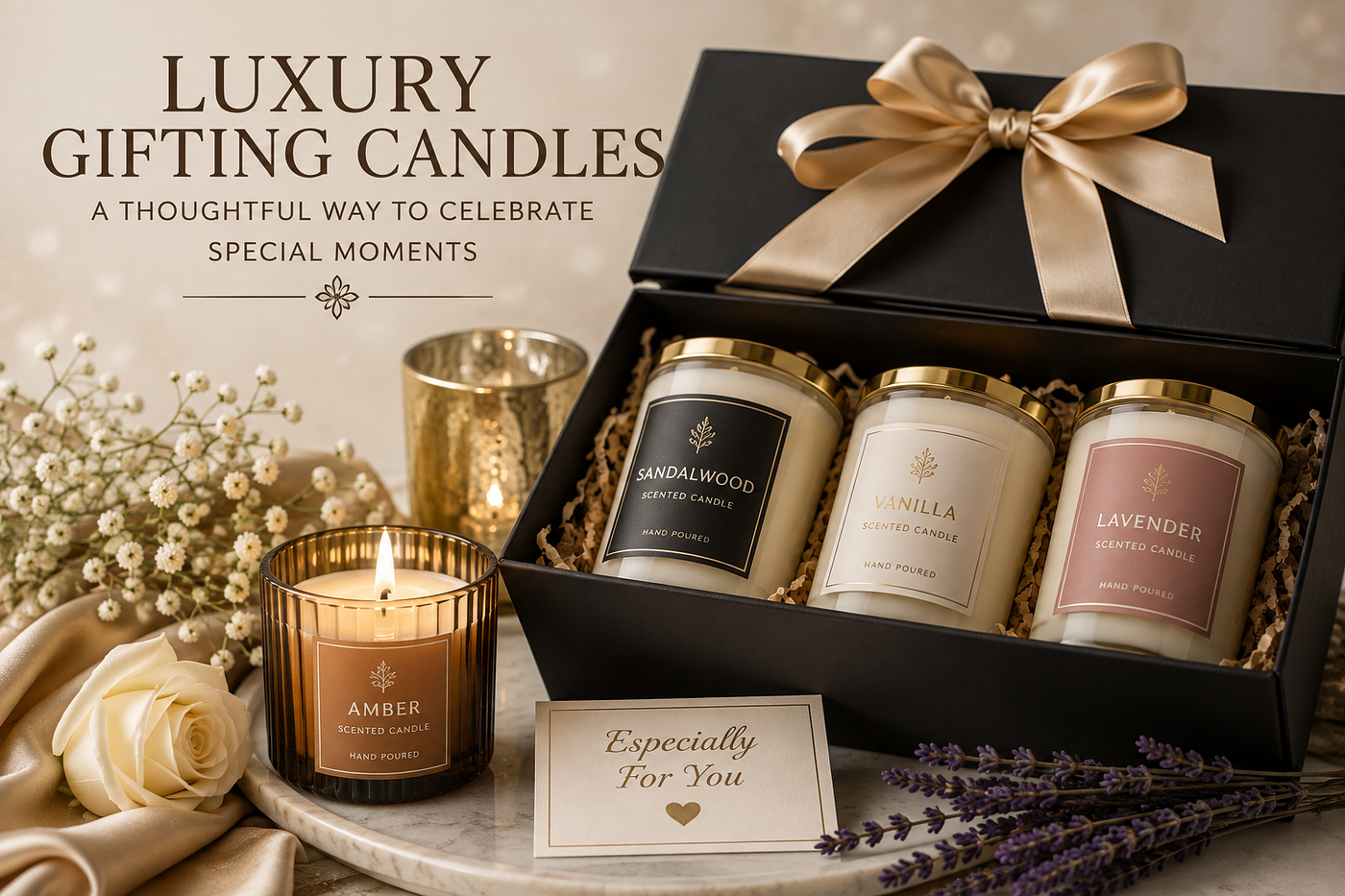 Luxury Gifting Candles: A Thoughtful Way to Celebrate Special Moments