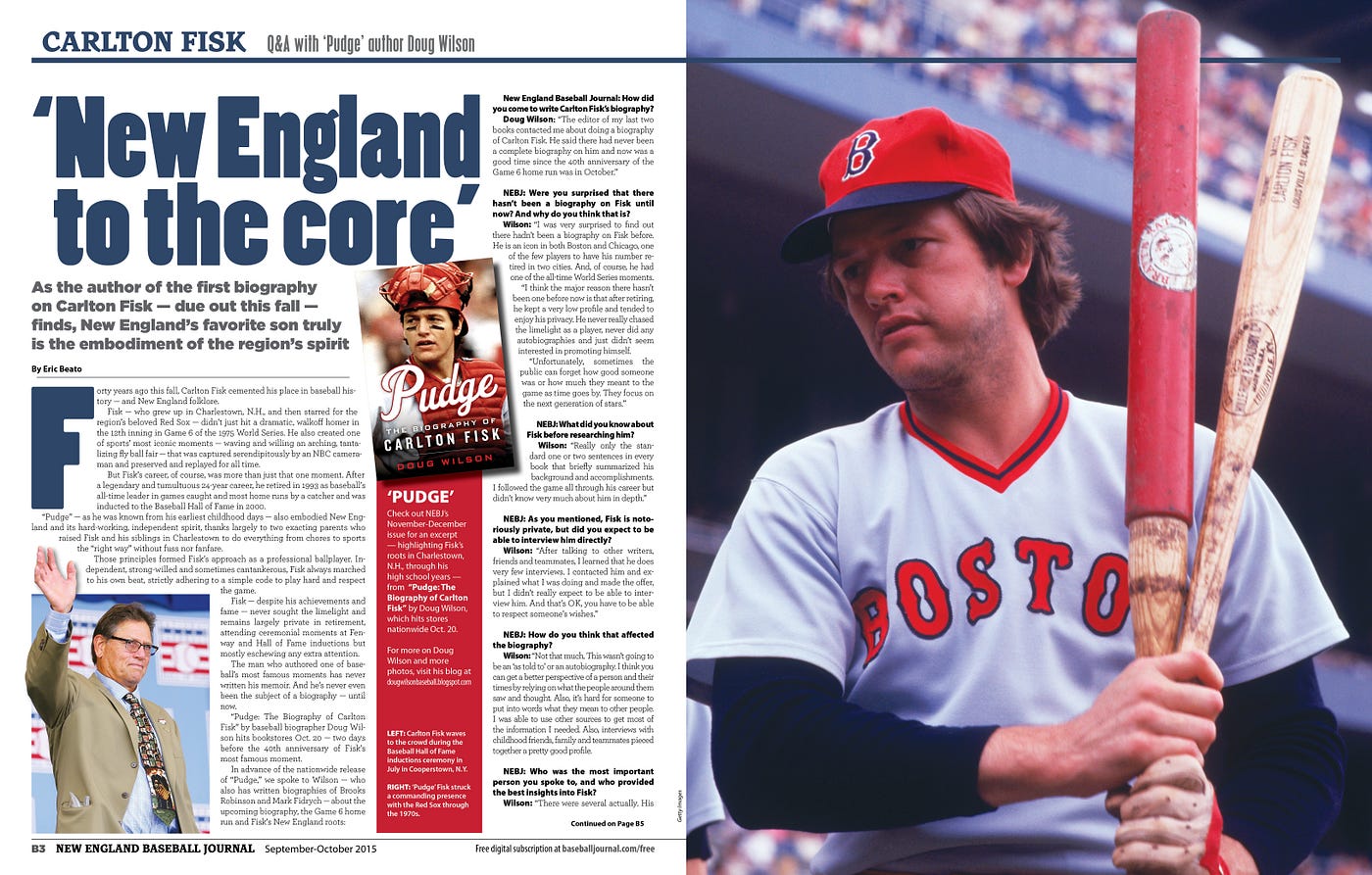 REVIEW—Pudge: The Biography of Carlton Fisk – Boston Baseball History