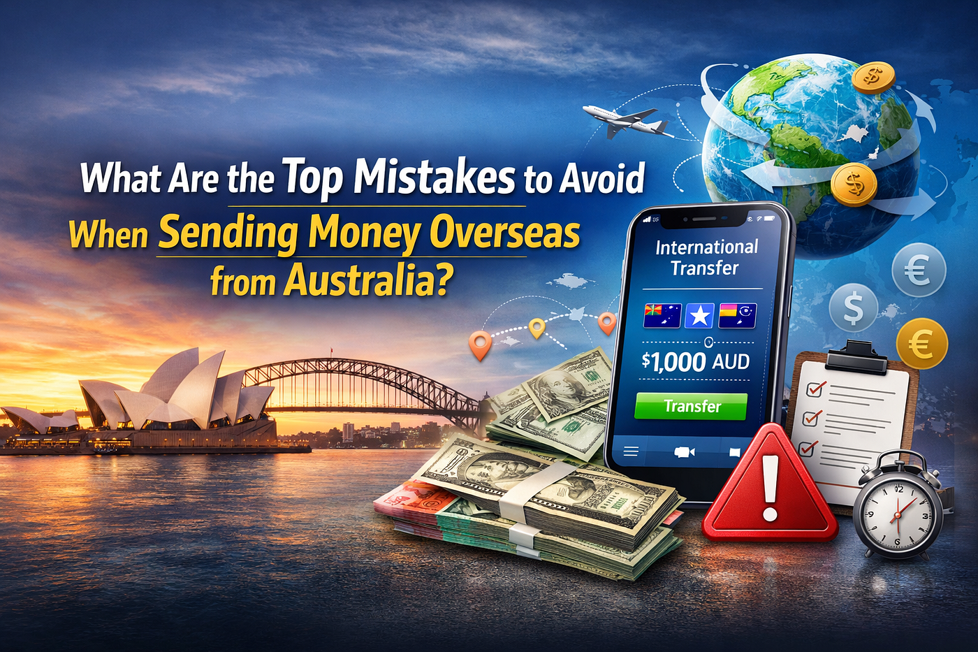 What Are the Top Mistakes to Avoid When Sending Money Overseas from Australia?