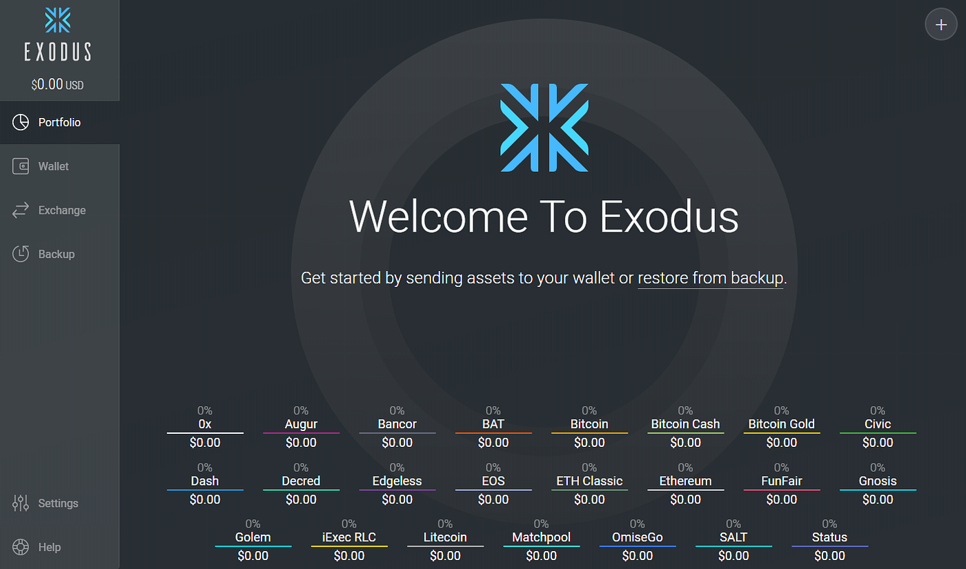 Exodus Desktop Multi-Wallet | by ChainReport | ChainReport | Medium