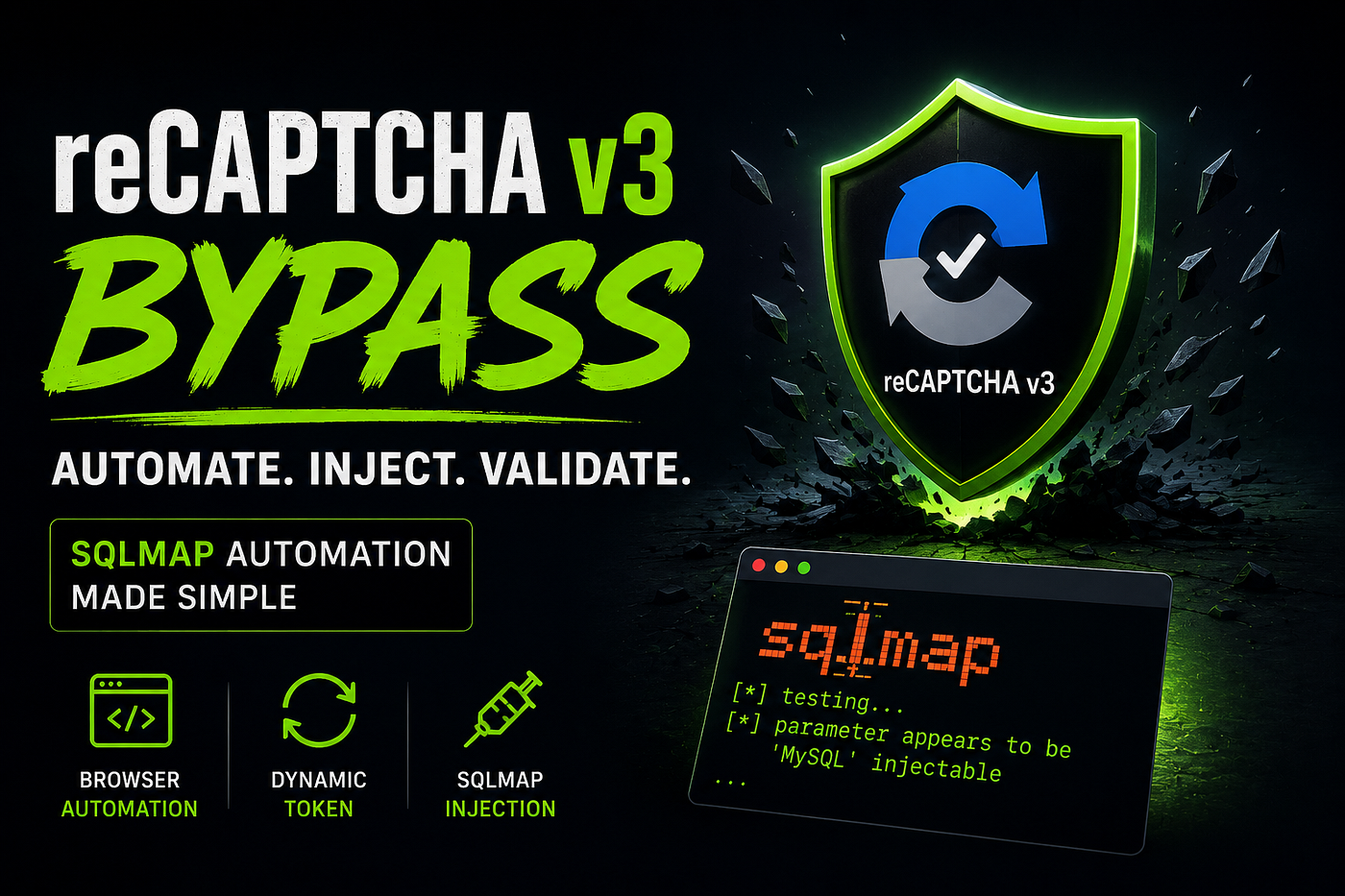 Bypassing reCAPTCHA v3 During VAPT: A Case Study in Automated SQLi Validation