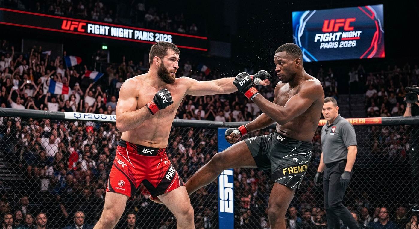 Watch UFC Fight Night Paris 2026 Live Stream Free | Full Viewing Guide