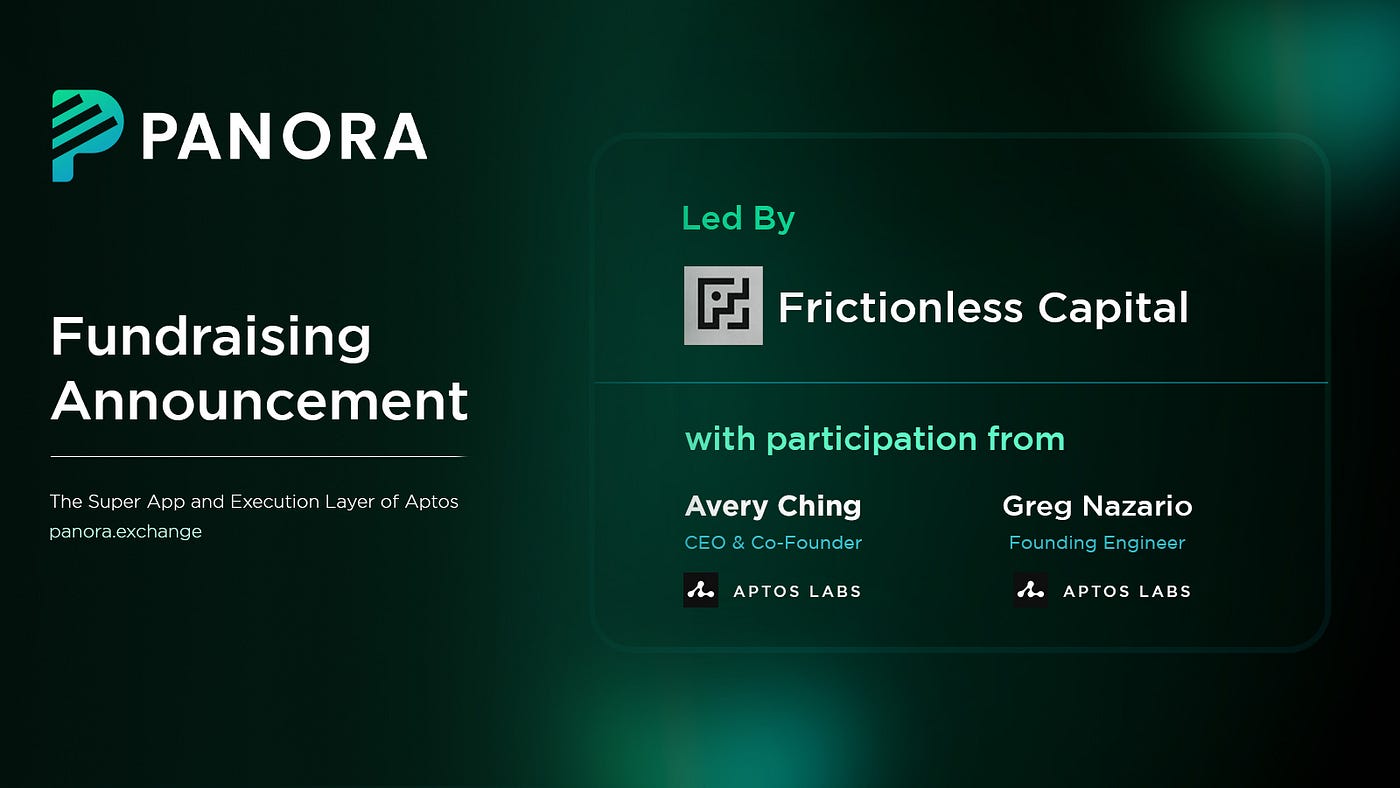 Panora: The Super App and Execution Layer of Aptos Closes Fundraising Round