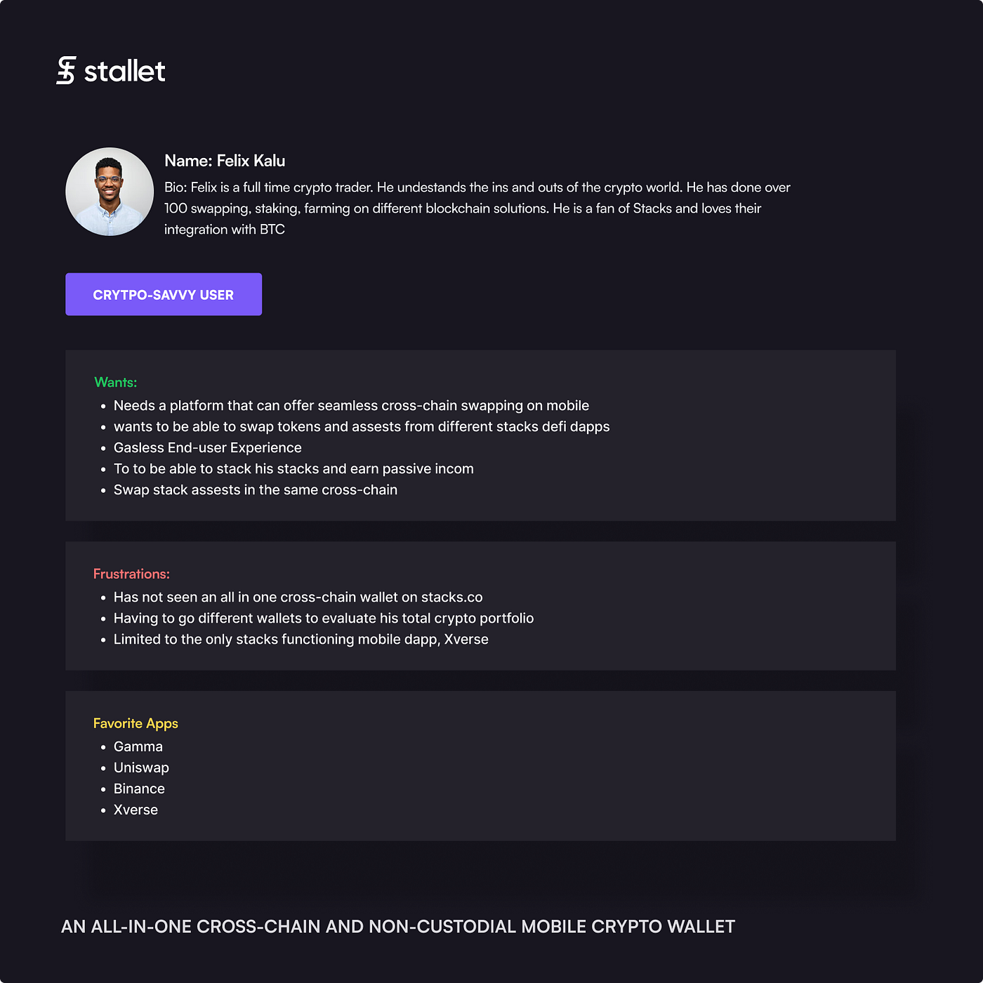 Stallet: An all-in-one cross-chain and non-custodial mobile crypto wallet  built on Stacks blockchain, secured by Bitcoin. | by Akorede J. Ayanbisi |  Medium