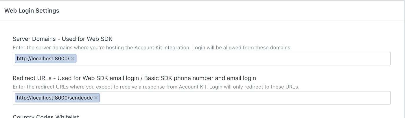 Passwordless Login with Facebook Account Kit