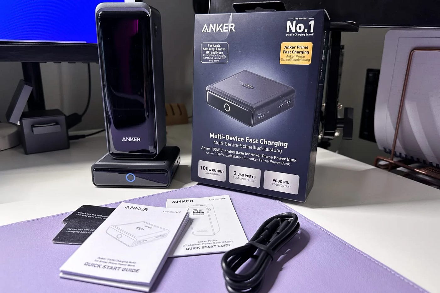 Anker Prime 250W Power Bank And 100W Charging Base 2023 REVIEW — MacSources, by MacSources