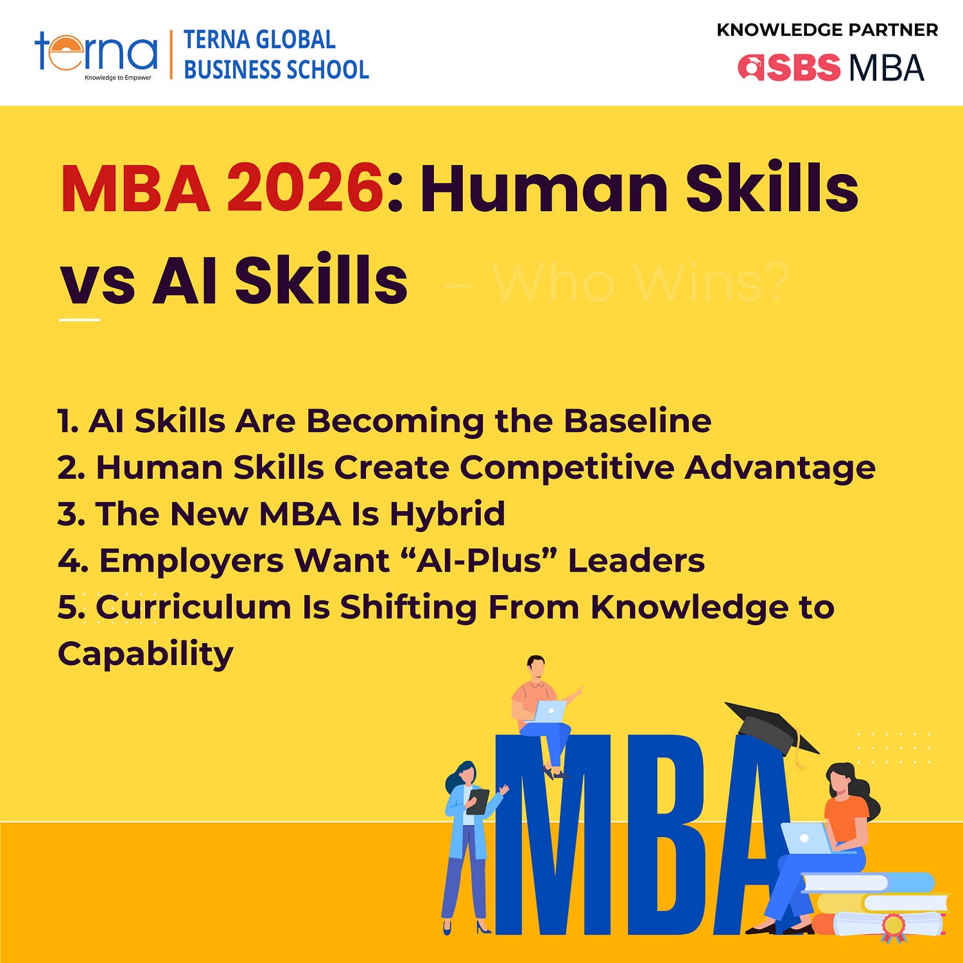 MBA 2026: Human Skills vs AI Skills — Who Wins?