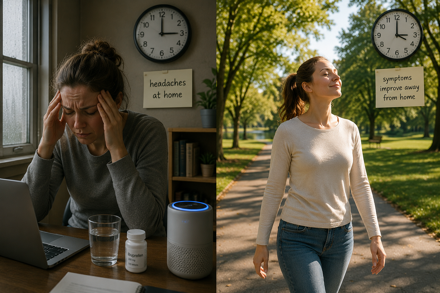 The Cough That Won’t Go Away. The Headaches That Start at Home.