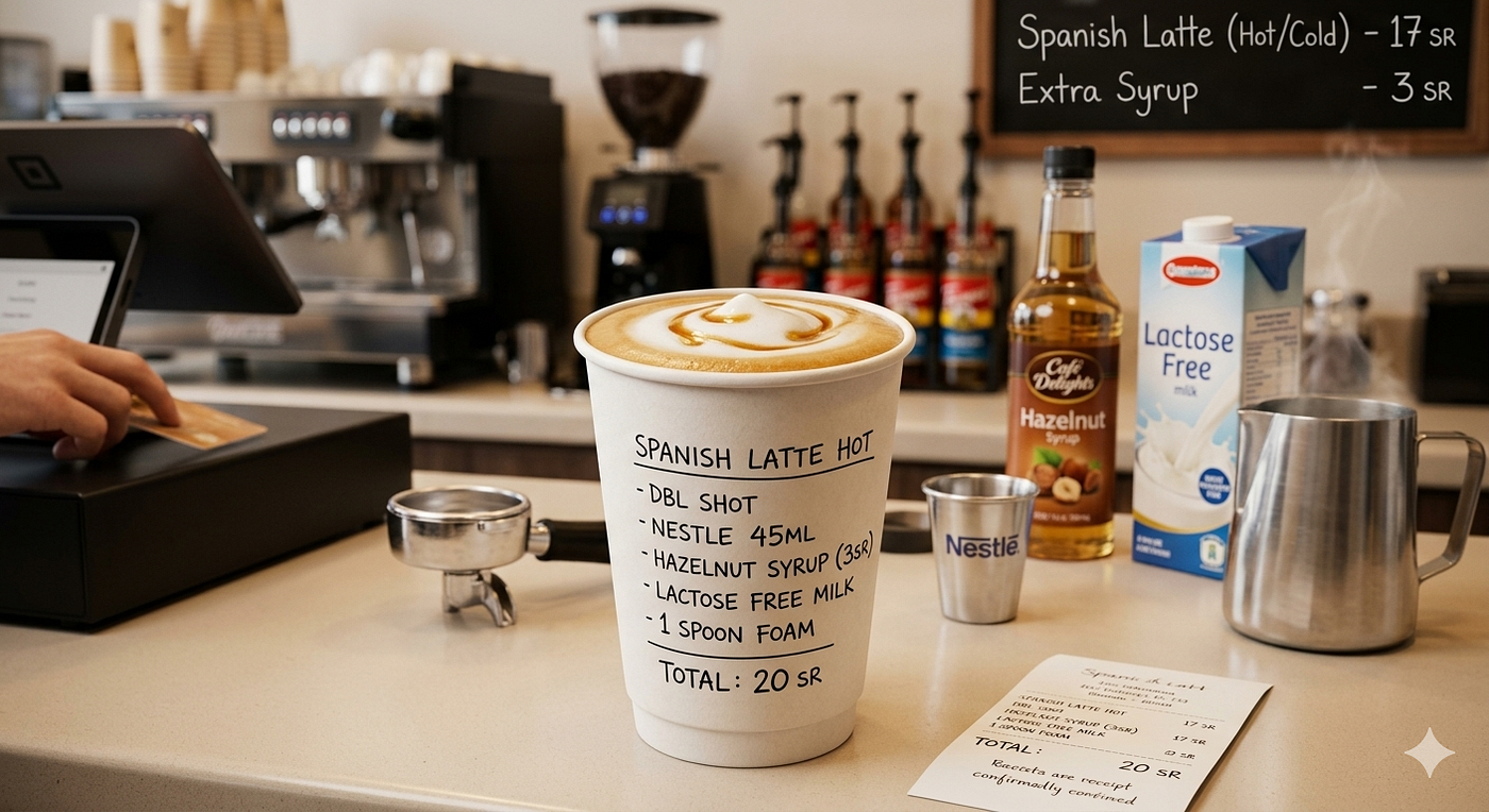 The Art of Coffee Customization: How I Crafted a 20 SR Masterpiece and Won a Customer’s Heart