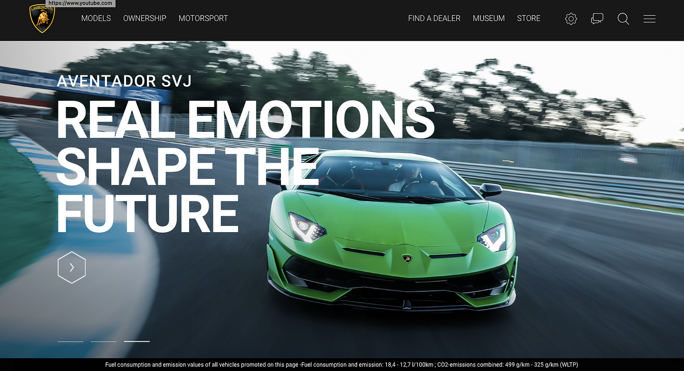 What does Lamborghini's website say? | by Shikha Mehul Parikh | Medium