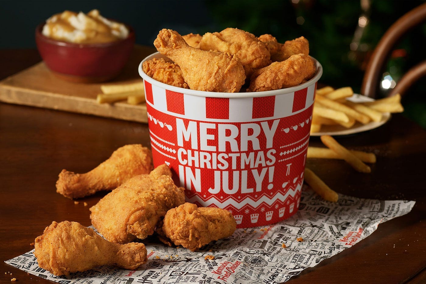 KFC Unveils New Menu Items And Bucket Design For Holiday, 55 OFF