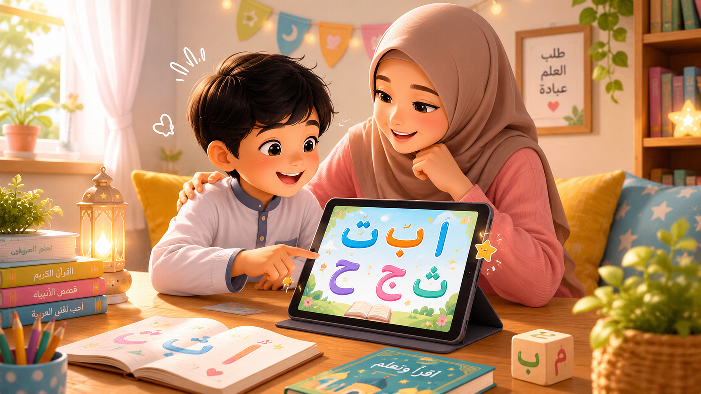 5 Cara Seru Mengenalkan Huruf Hijaiyah pada Anak SD di Era Gadget