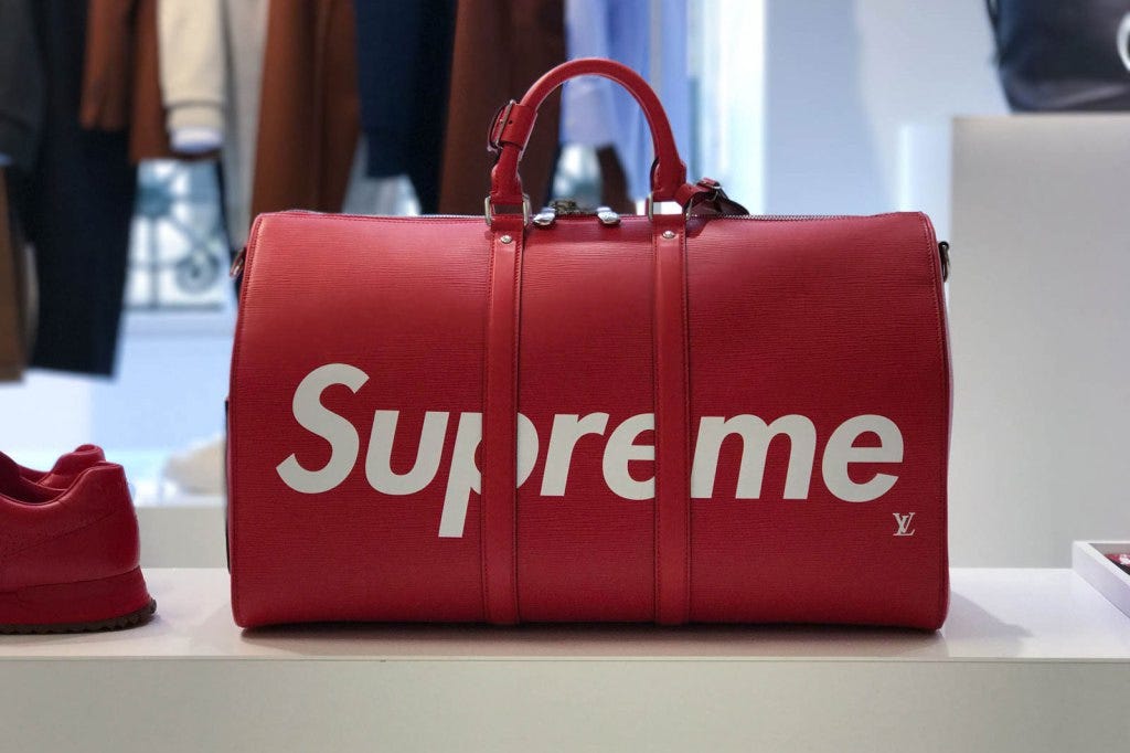 The Louis Vuitton x Supreme collab is here and we are stressed just  thinking about it