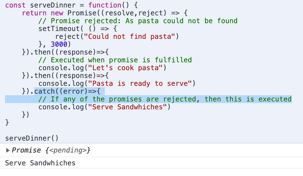 Javascript: Promise Chaining. In my previous blog, I had explained… | by  Ruchi Vora | Medium