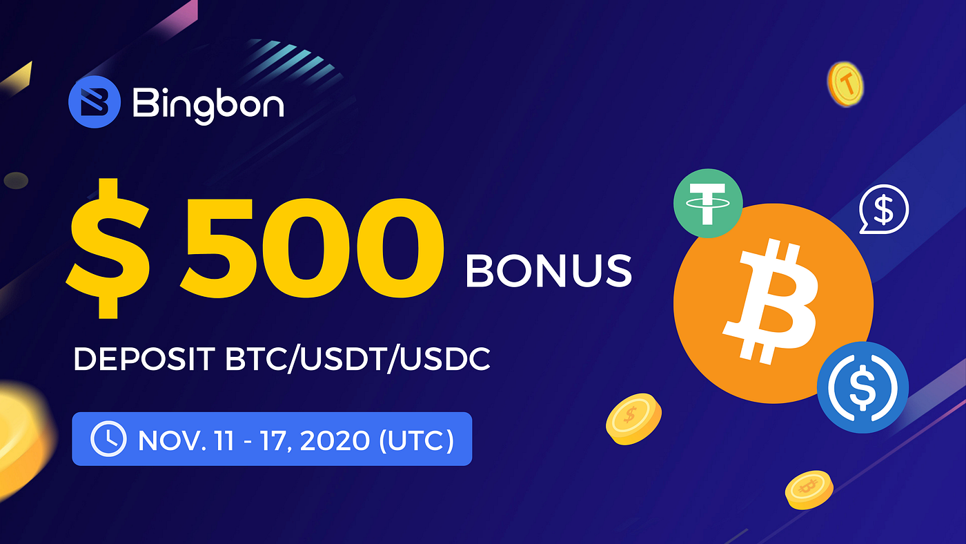 Bingbon $500 Deposit Bonus — Celebrate the Bitcoin Bull Bull Bull Market |  by BingX | BingX | Medium