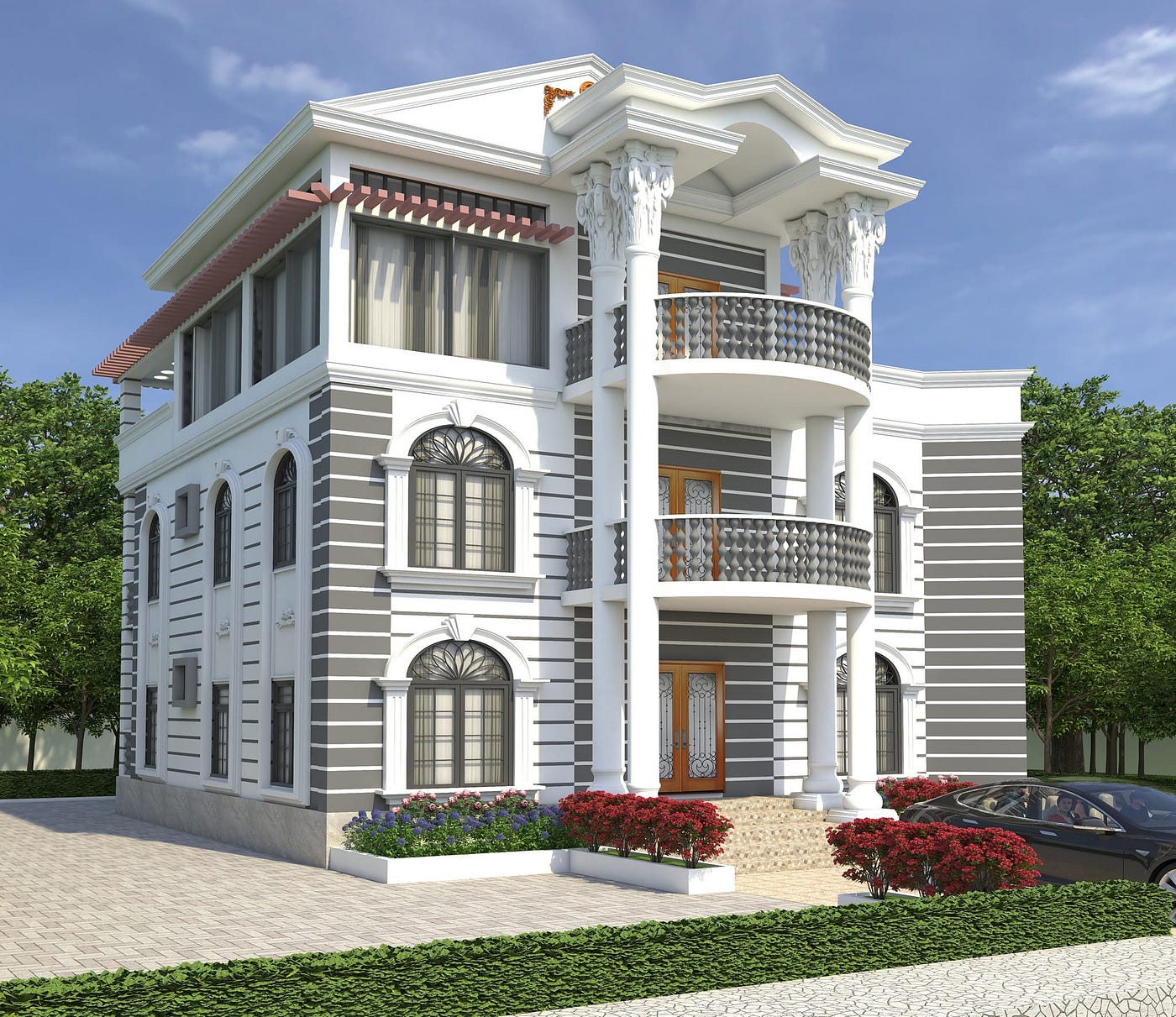 Modern Duplex House Design Ideas for Luxury Living in Bangladesh