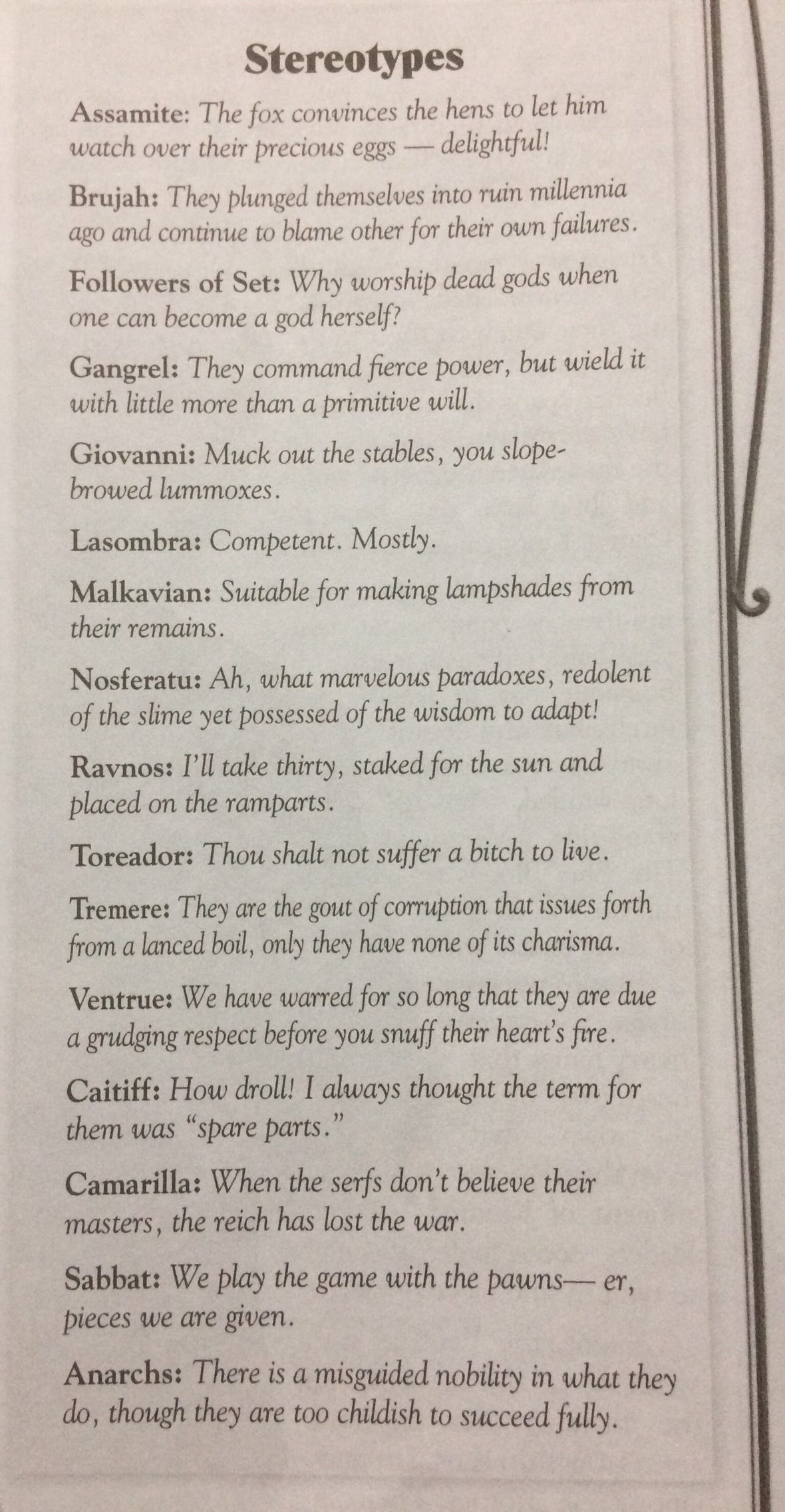 Cain's character sheet (World of Darkness)  Vampire the masquerade  bloodlines, World of darkness, Vampire masquerade