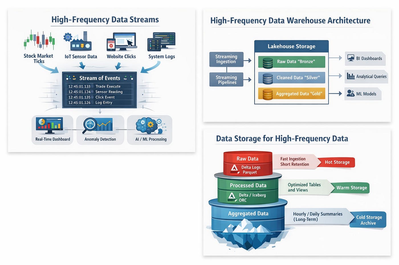 High‑Frequency Data in Modern Data Warehouses
