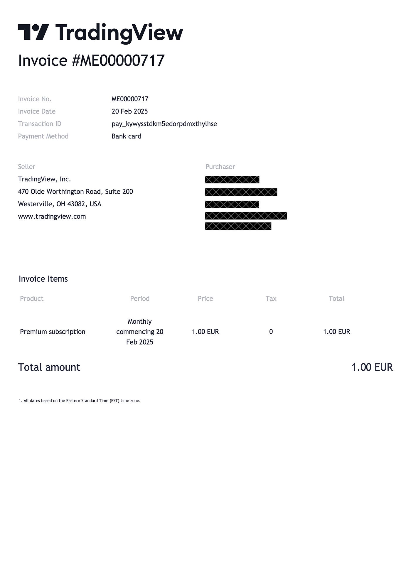 How TradingView Turned a €1 Offer Into a €59.95 Trap — and Only Refunded Me  After Legal Pressure | by Space Epoxiesf | Medium