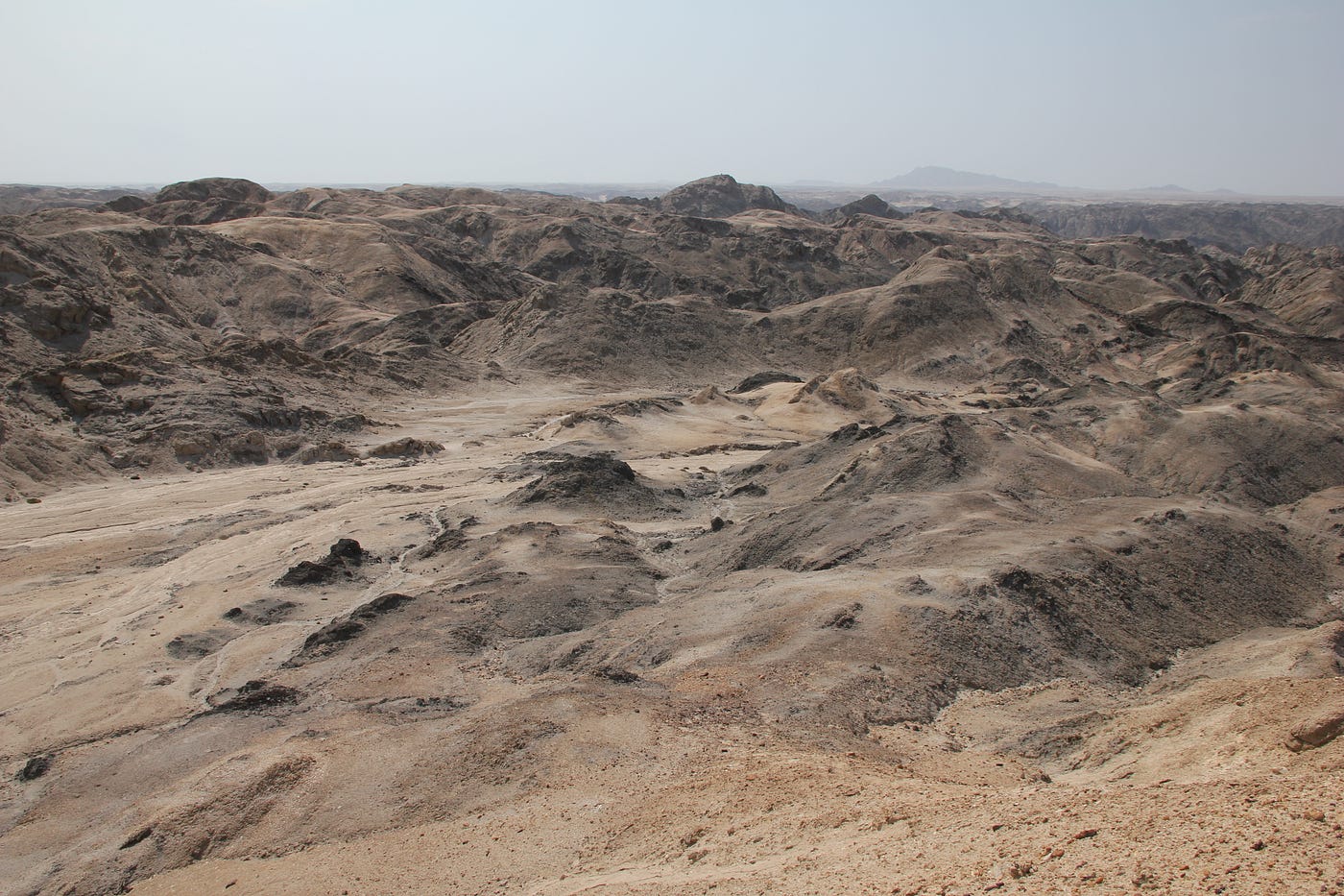 Moon landscape, Namibia. | Photo credit: Anne Bonfert