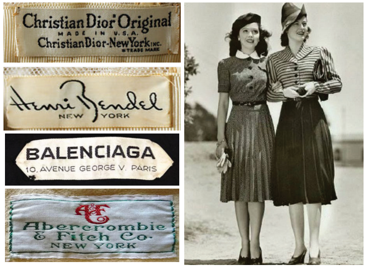 The Hidden Art of Vintage Clothing Labels: A Century of Typography in  Fashion (1920–2020), by Lauren M. Johnson, MLIS, MS candidate
